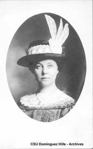 Young woman in hat