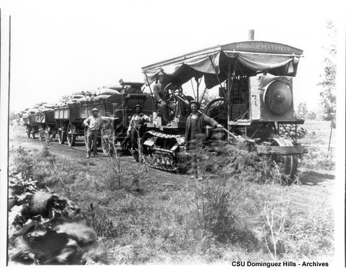 Tractor train