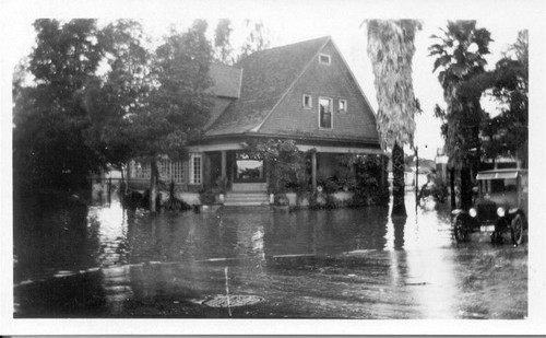 Flooded home