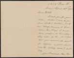 Letter from Mary J. Russell, to Edith Rozelle, April 23, 1902