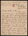 Letter from Mary Hooker, to Bazil Tillson and Edith Rozelle, July 20, 1914