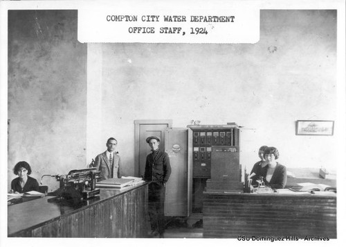 Water Department office