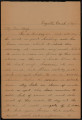 Letter from Bazil Tillson Rozelle, to Edith Rozelle, May 18, 1902