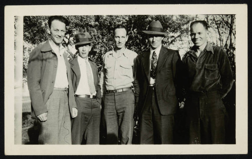 Glenn, Elmer Ray, Bill, and Joe Rozelle