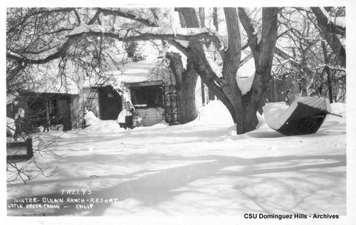 Glenn Ranch in winter