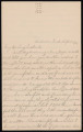 Letter from Edith to her husband