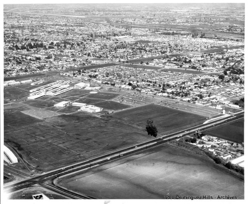 Compton Community College, looking northeast