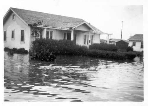 Flooded home