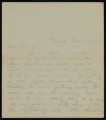 Letter from Bazil Tillson Rozelle, to Edith Rozelle, December 21, 1901