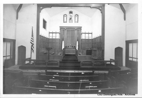 First Methodist Church Interior