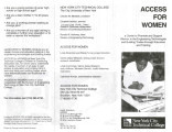 Access for Women brochure