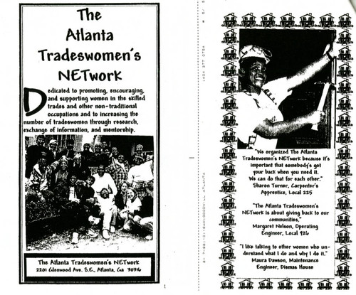 Atlanta Tradeswomen's NETwork flyer