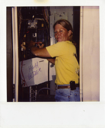 Margaret Rucker, union electrician