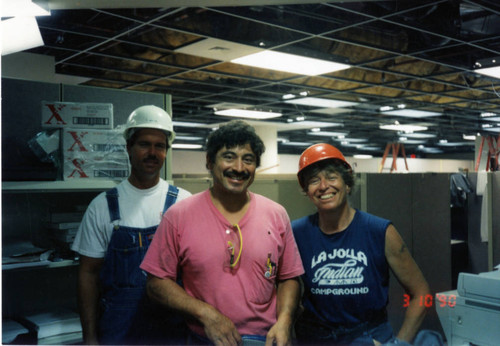 Electricians at Long Beach City Hall