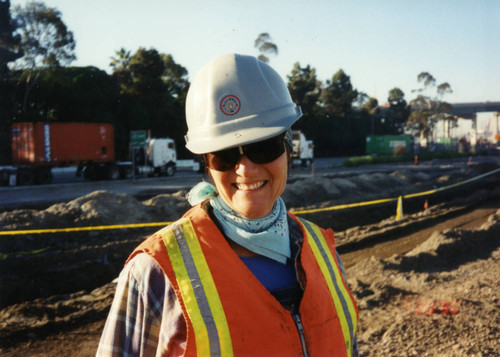 Paula Solomon, apprentice electrician
