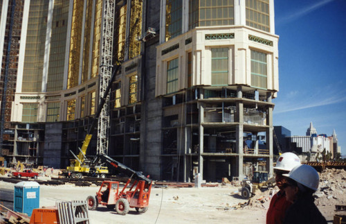 Mandalay Bay construction site