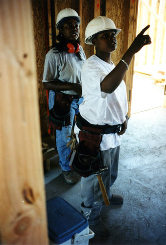 Habitat for Humanity construction site