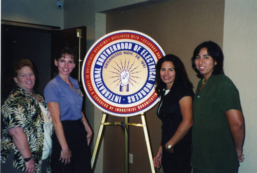 Local 11 members at the I.B.E.W. women's conference