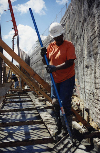 Bobbi Robinson, Local 600 union cement mason