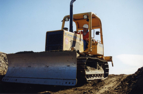 Monique Castillo, heavy equipment operator