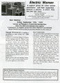 Electric Women newsletter for September 1999