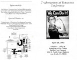 Tradeswomen of Tomorrow Conference program