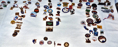 I.B.E.W. pins