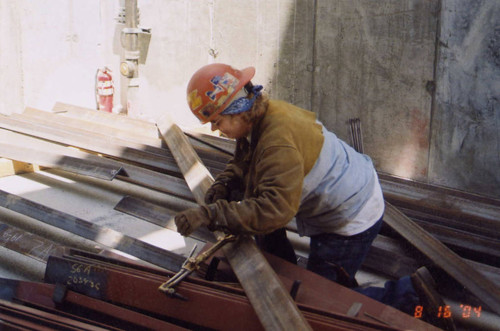 Mary Michels, ironworker