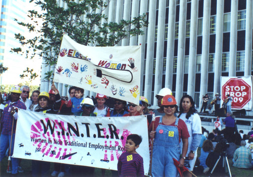 Proposition 209 protest rally