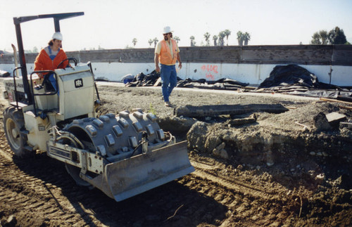 Monique Castillo, heavy equipment operator