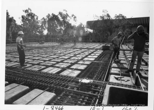 Loker Student Union Building - ground floor construction