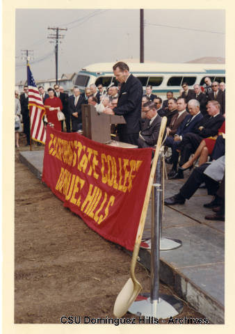 Dominguez Hills Campus groundbreaking ceremony