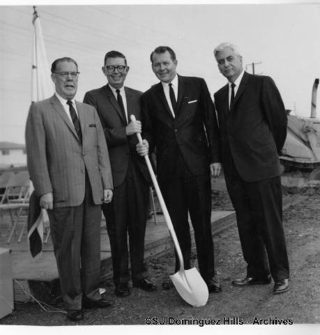 Dominguez Hills campus groundbreaking ceremony