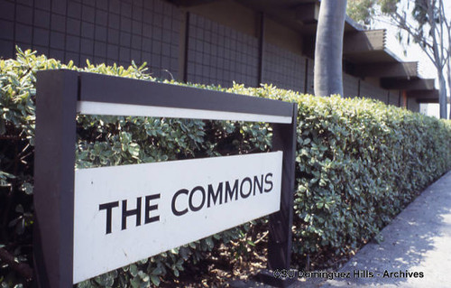 Sign for College Commons