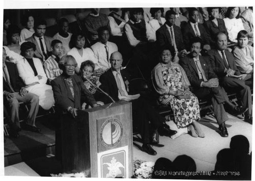 Congresswoman Shirley Chisholm Speaks at CSUDH