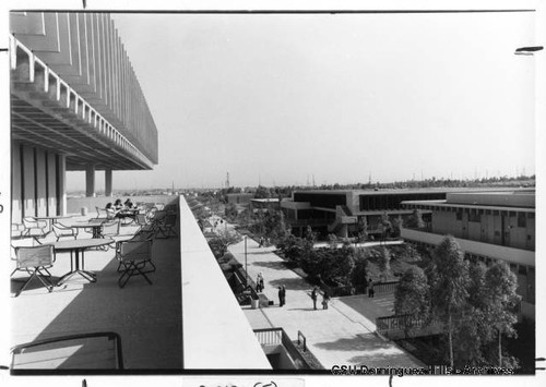 Campus library - fourth floor balcony