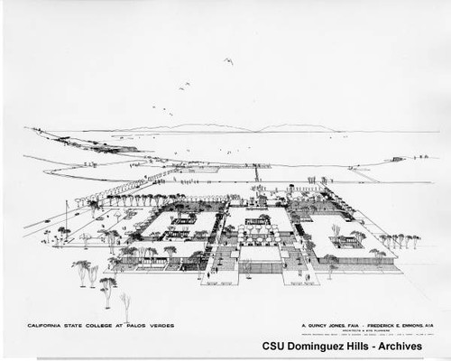 Architectural Plan, California State University at Palos Verdes