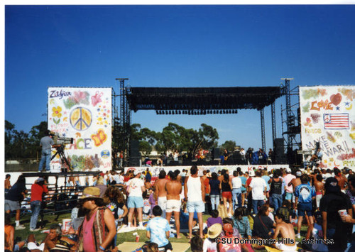 Rock concert at Velodrome