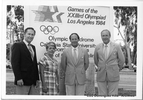 Velodrome site sign dedication