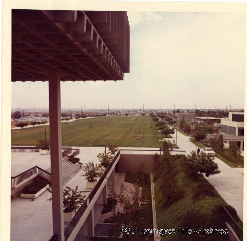 View of campus - north from library