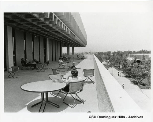 Campus library - fourth floor balcony