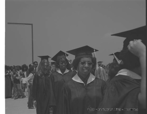 1973 Graduation processional