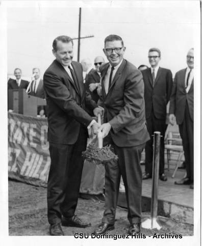 Dominguez Hills campus groundbreaking ceremony