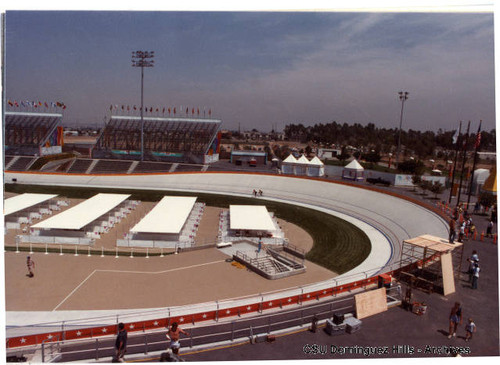 Western end of Olympic Velodrome