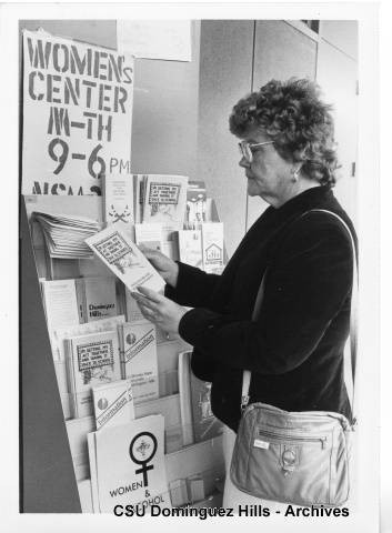 Women's Center Information Board