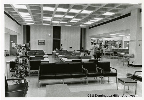 Campus library - study area