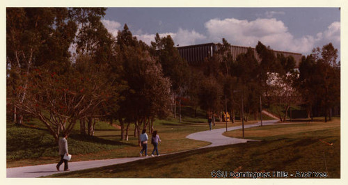 Sculpture Garden walkway