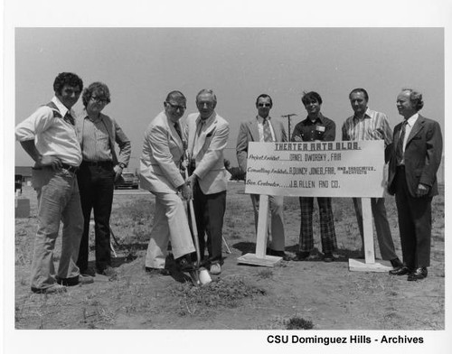 Theatre Arts Building - groundbreaking