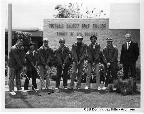 1971 Toros Varsity Golf team