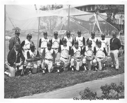 1971 Varsity Baseball Team